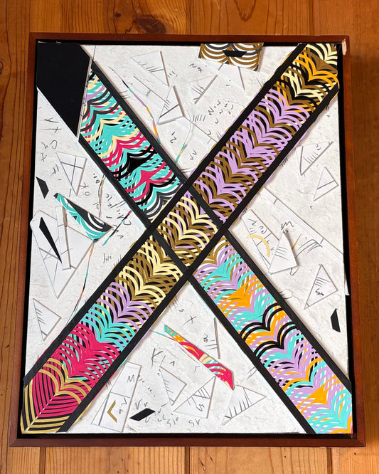 Crossroads – Mixed Media - 11"x14"