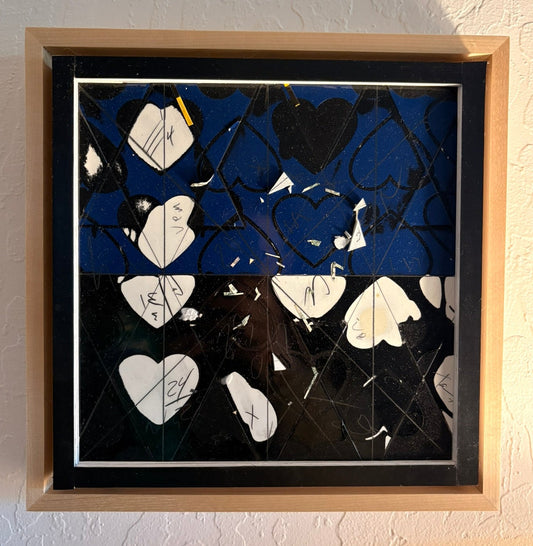 Divided Devotion – Shadow Box 10"x10"