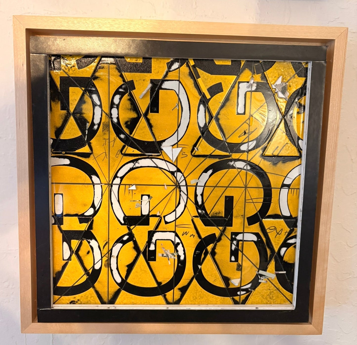 Signal Repeat - Shadow Box 10"x10"