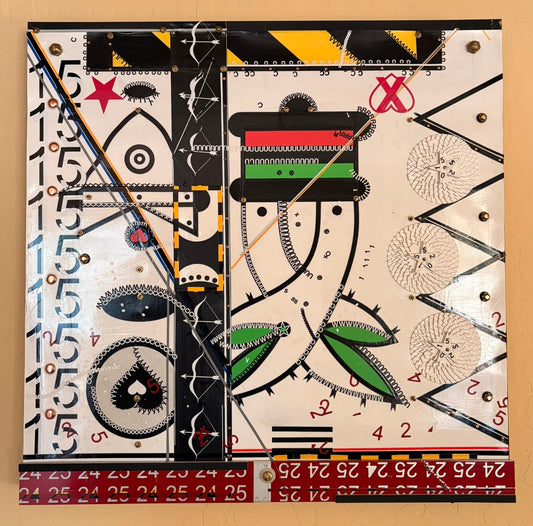 Calibration Ritual -  – Mixed Media: 16"x16"