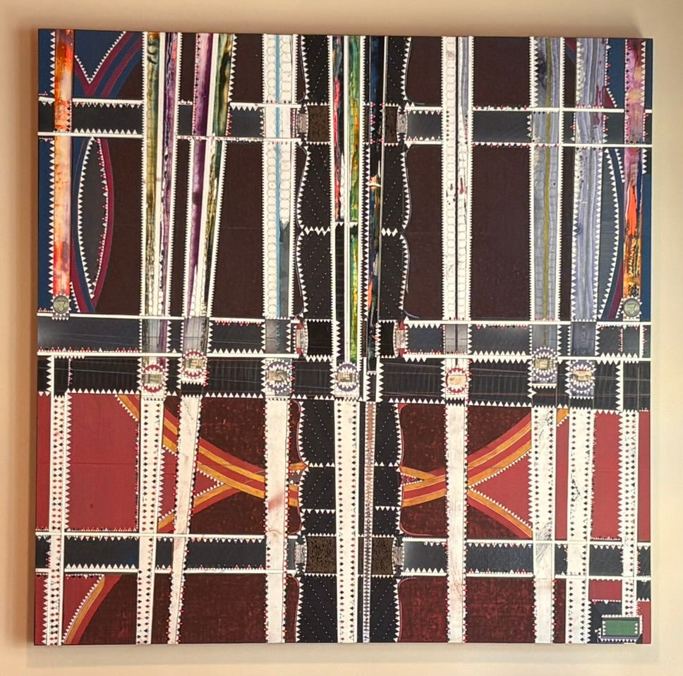 Cathedral - Mixed Media: 48" x 48"