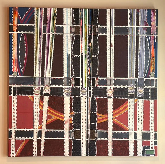 Cathedral - Mixed Media: 48" x 48"