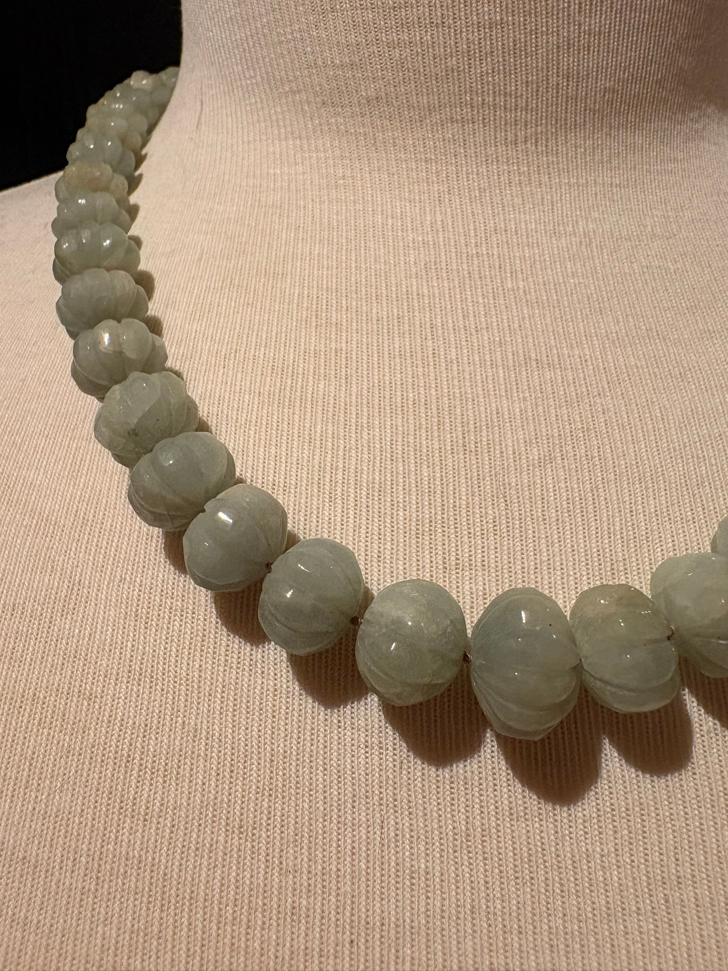 Aquamarine with Diamond Clasp