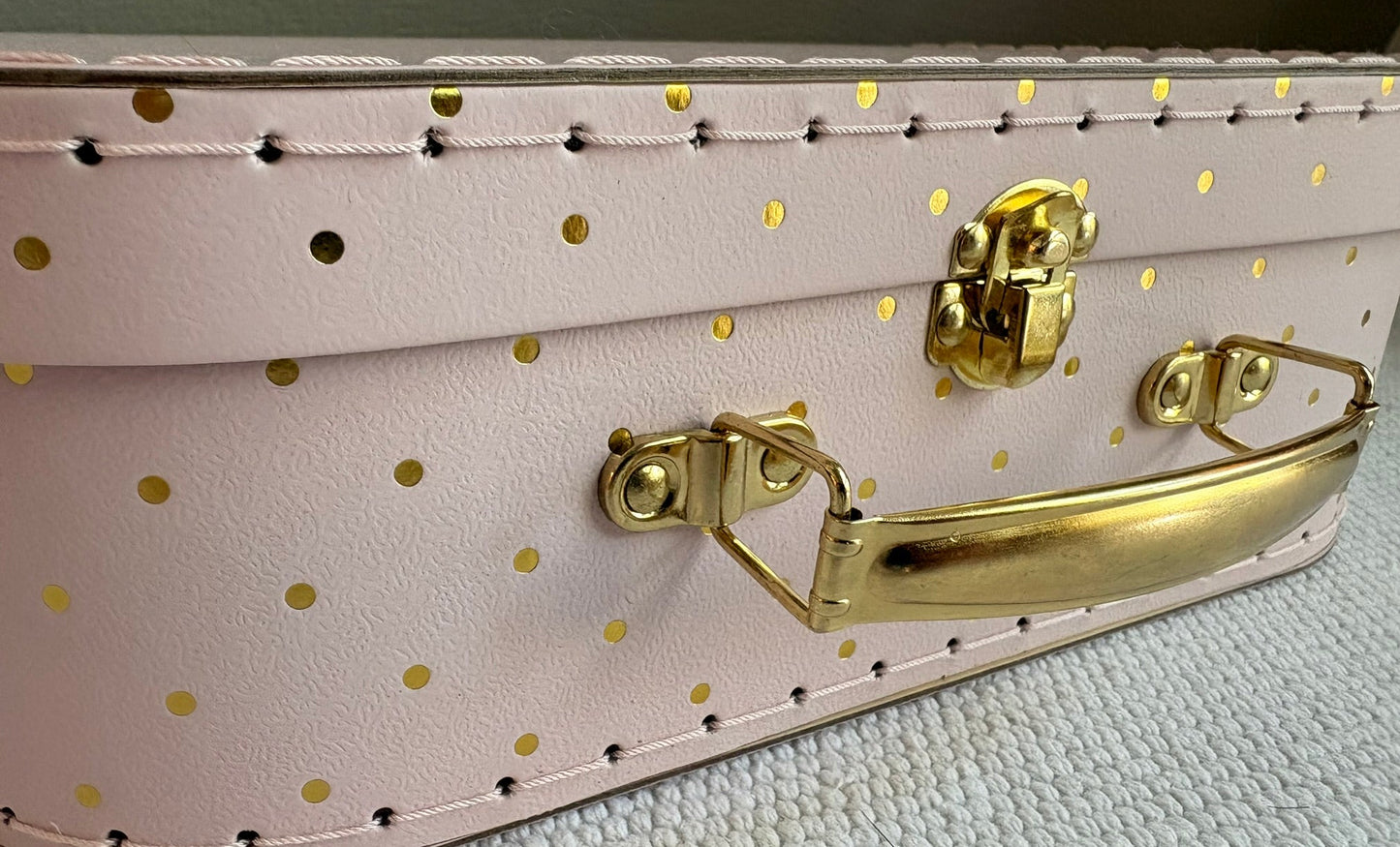 Handmade Sunshine Dollhouse in a Paperboard Suitcase
