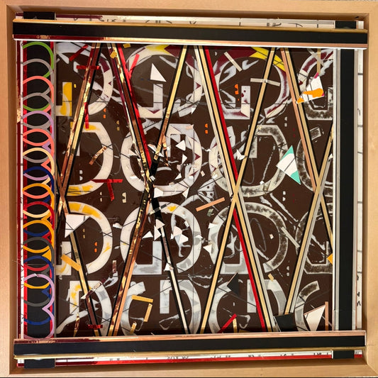 Architectures of Connection - Shadow Box 12"x12"