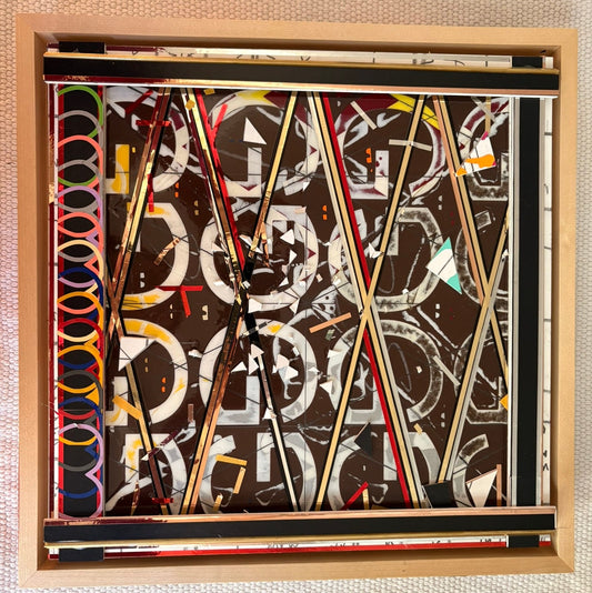 Architectures of Connection - Shadow Box 12"x12"