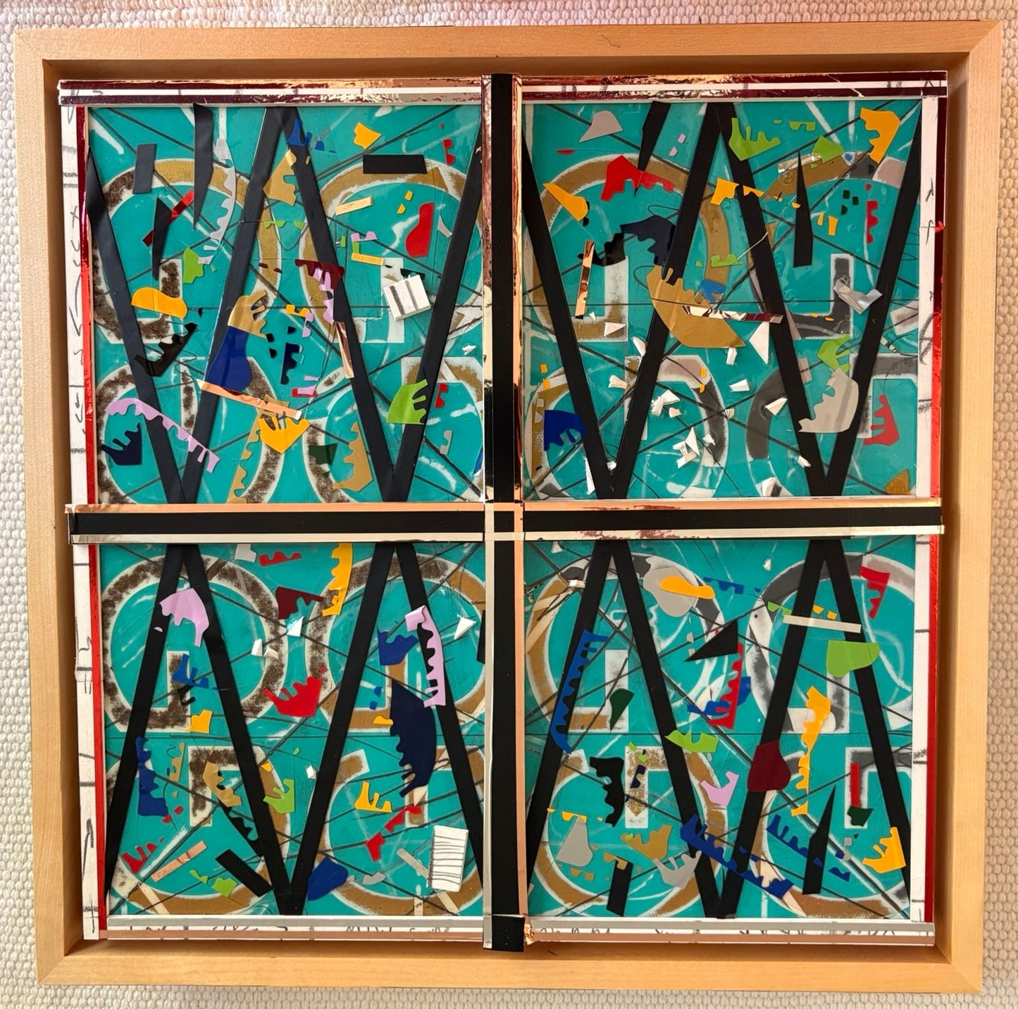 Quadrant Theory - Shadow Box 12"x12"