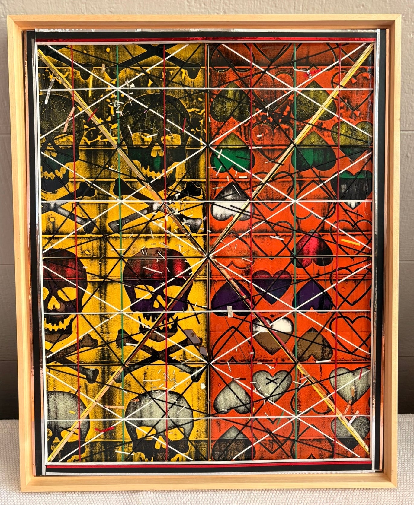 Love & Ruin  - Mixed Media - 16"x20"